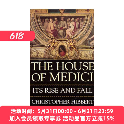 英文原版 The House Of Medici 美第奇家族的兴衰 英文版 进口英语原版书籍