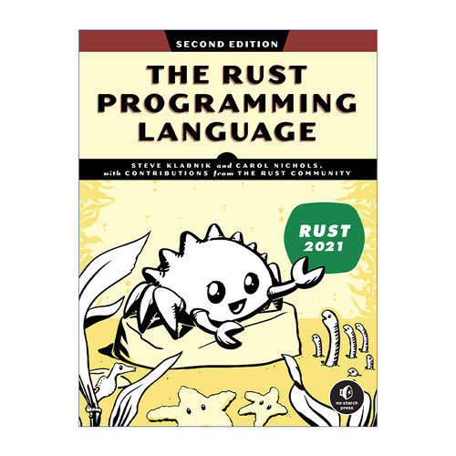 计算机编程语言 英文原版 The Rust Programming Language Rust权威指南 第二版Steve Klabnik 英文版 进口英语原版书籍