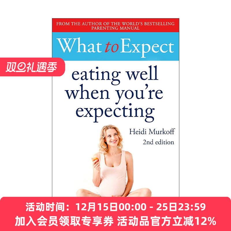 英文原版 What to Expect Eating Well When You're Expecting 海蒂孕期食谱 第2版 精装 英文版 进口英语原版书籍