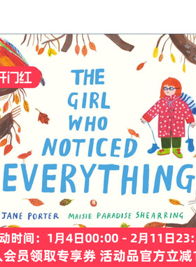 女孩观察到了一切  英文原版 The Girl Who Noticed Everything 英文版 进口英语原版书籍