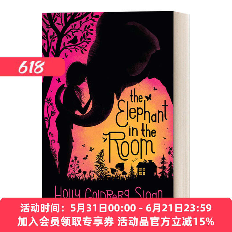 英文原版 The Elephant in the Room 房间里的大象 Holly Goldberg Sloan 关于家庭分离动物与人类间感人故事儿童绘本 进口书