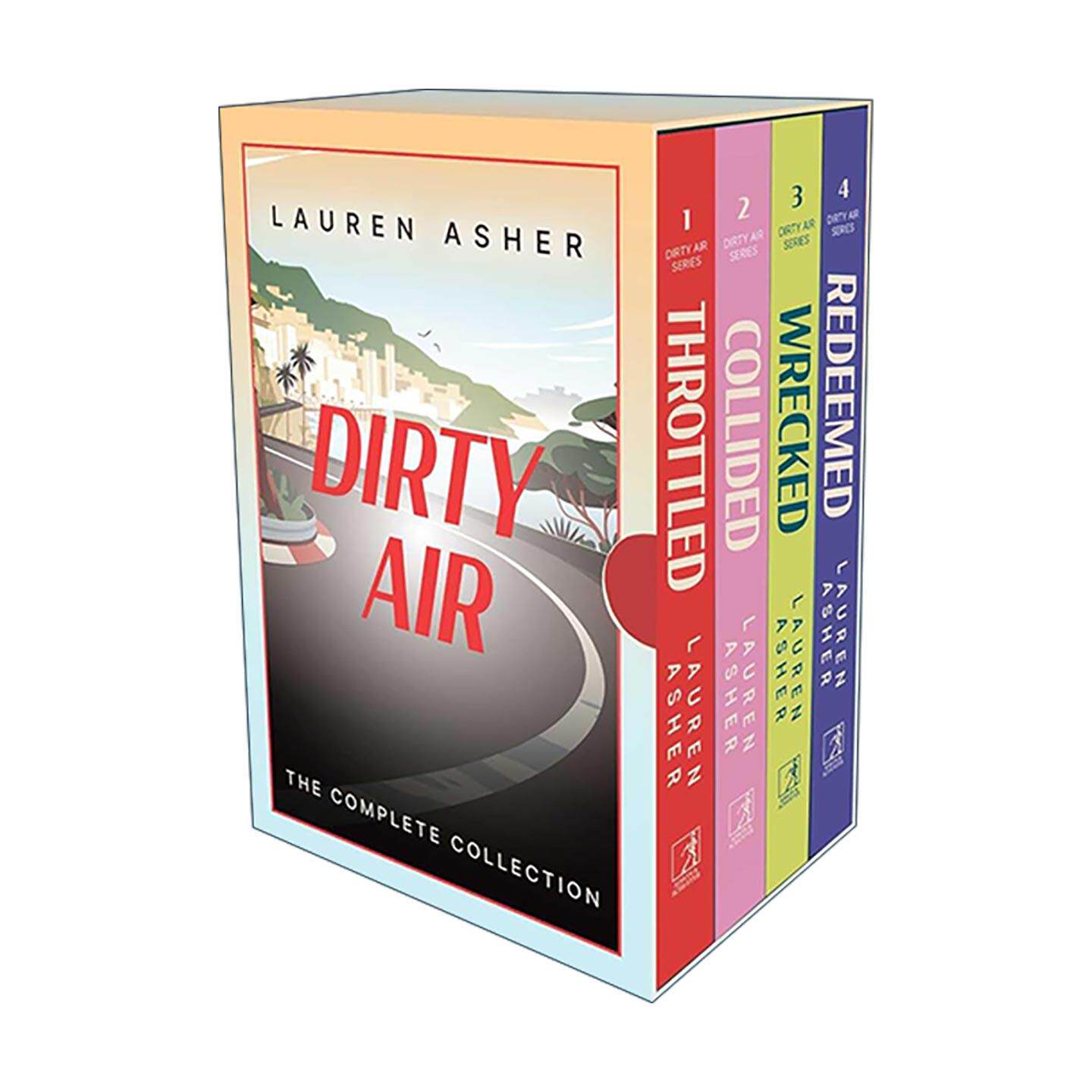 英文原版 Dirty Air Boxed Set 污浊空气4册盒装 F1赛车浪漫故事 英文版 进口英语原版书籍