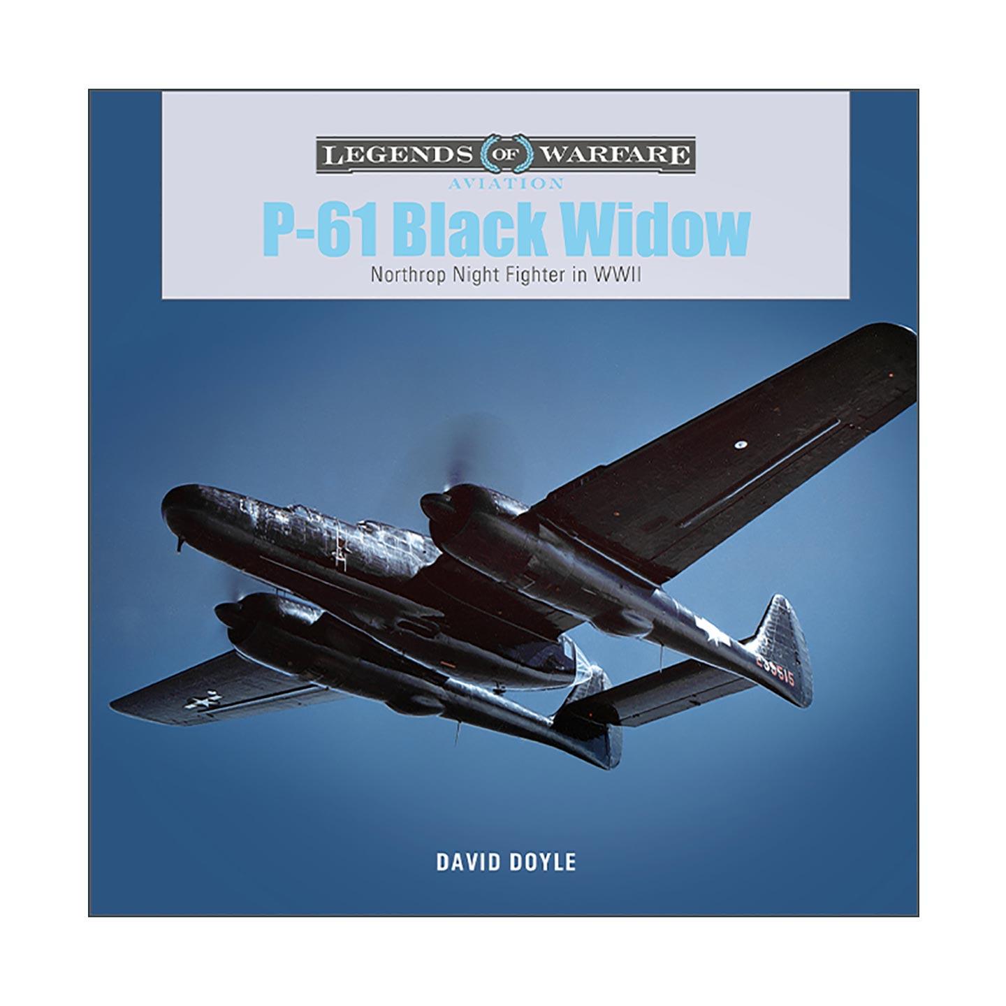英文原版 P-61 Black Widow P61黑寡妇 二战中诺斯洛普夜间重型战斗机 精装 英文版 进口英语原版书籍