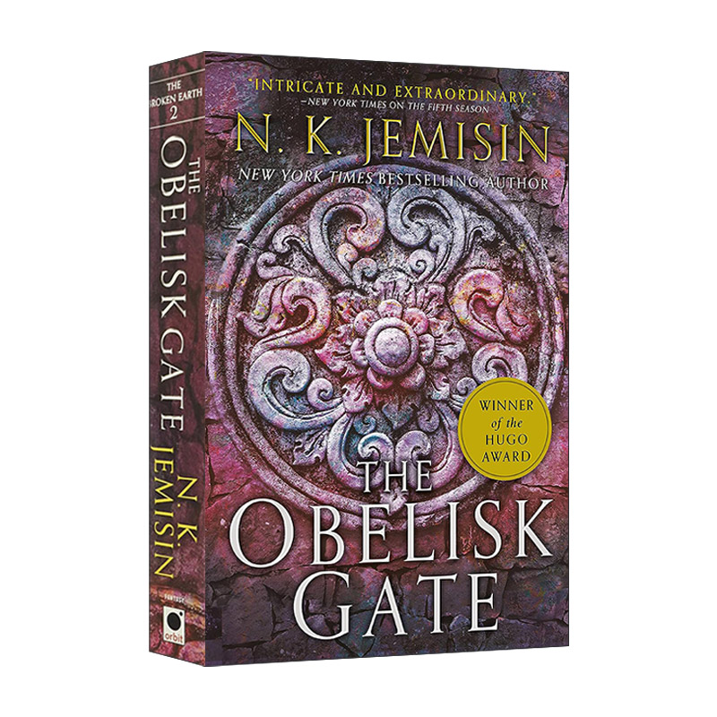 英文原版 The Obelisk Gate 破碎的星球2 方尖碑之门 英文版 进口英语原版书籍