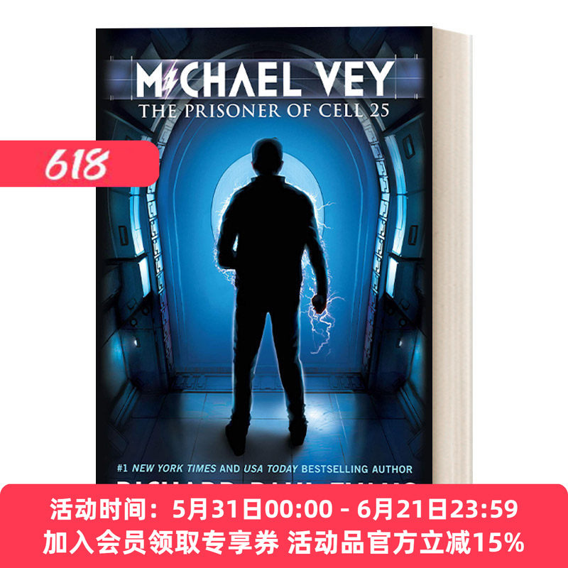 英文原版小说 Michael Vey  麦克维尔系列 25号牢房的囚徒 科幻小说 英文版 进口英语原版书籍