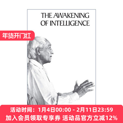 英文原版 The Awakening of Intelligence 智慧的觉醒 二十世纪卓越心灵导师的人生智慧觉醒课 克里希那穆提 进口英语原版书籍
