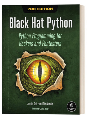 黑帽子 英文原版 Black Hat Python 2nd Edition 第二版 黑客与渗透测试编程之道 Justin Seitz 英文版 进口英语原版书籍