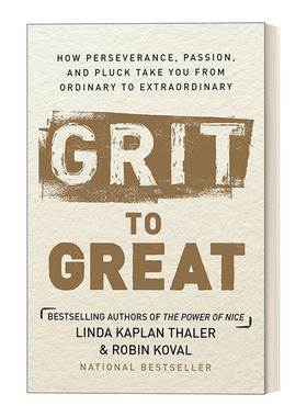 英文原版 Grit to Great 从坚毅到卓越 坚持 热情和毅力如何带你从平庸迈向卓越 Linda Kaplan Thaler 精装 进口英语原版书籍