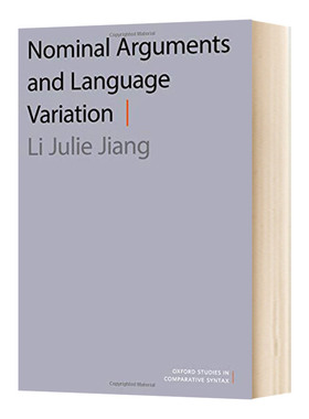 标称参数与语言变异 英文原版 Nominal Arguments and Language Variation 英文版 进口英语原版书籍