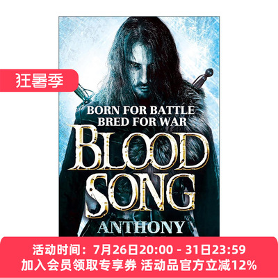 英文原版 Blood Song 血歌 渡鸦之影1 奇幻小说 Raven's Shadow安东尼·雷恩 英文版 进口英语原版书籍