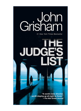 法官名单  英文原版 The Judge's List Whistler 02 吹口哨的人系列2 John Grisham 英文版 进口英语原版书籍