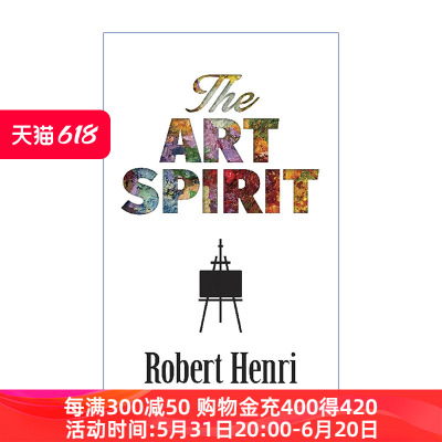 艺术精神  英文原版 The Art Spirit 一本给艺术爱好者的美学手札 Robert Henri 英文版 进口英语原版书籍