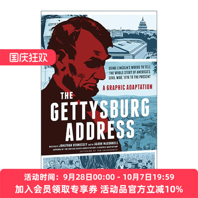 英文原版 The Gettysburg Address 葛底斯堡演说 图文版 英文版 进口英语原版书籍