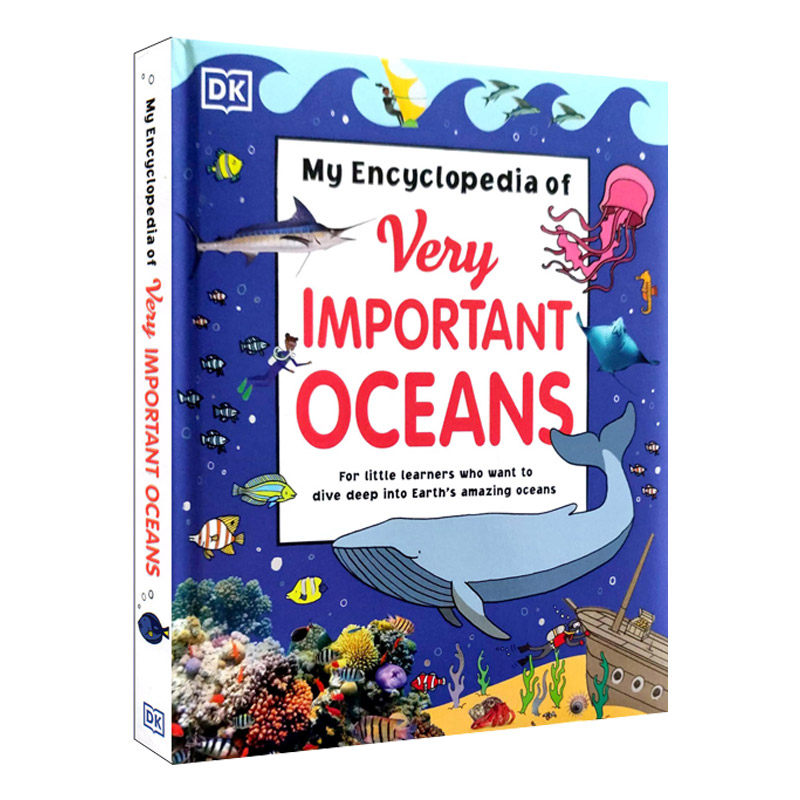 英文原版 My Encyclopedia of Very Important Oceans 那些重要的海洋生物 少儿科普百科全书英语启蒙认知读物 英文版进口英语书籍
