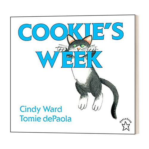 英文原版 Cookie's Week 小点心的一周 星期概念认知 英文版 进口英语原版书籍