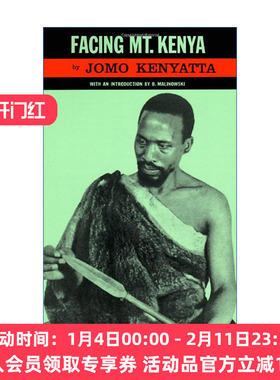面向肯尼亚山  英文原版 Facing Mount Kenya 人类学 非洲民俗 肯尼亚国父Jomo Kenyatta 英文版 进口英语原版书籍