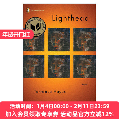 英文原版 Lighthead Penguin Poets 没头脑的人 诗歌 美国国家图书奖 Terrance Hayes 英文版 进口英语原版书籍