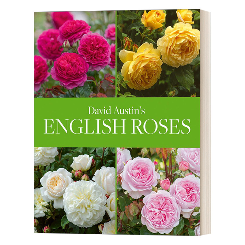英文原版 David Austin's English Roses 大卫·奥斯汀的英国玫瑰 园林设计 精装 英文版 进口英语原版书籍
