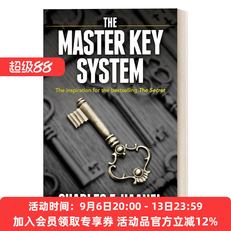 万能钥匙 世界上神奇的24堂课 英文原版 The Master Key System Charles F.Haanel 英文版 进口英语原版书籍