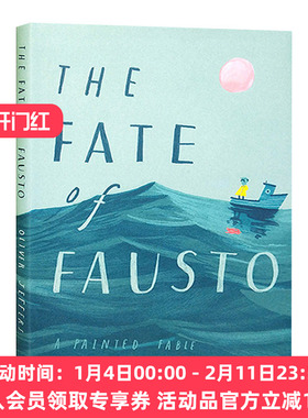 浮士德的命运 英文原版 The Fate of Fausto 精装寓言绘本 儿童启蒙艺术图画书 Oliver Jeffers 英文版 进口英语原版书籍