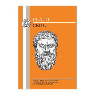 原版 Plato Crito 希腊语文本系列 柏拉图 克里托篇 Chris Emlyn-Jones 进口原版书籍
