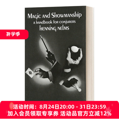 英文原版 Magic and Showmanship A Handbook for Conjurers 魔术和表演技巧 魔术师手册 英文版 进口英语原版书籍