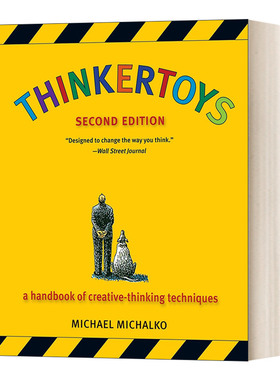英文原版 Thinkertoys 创意思考者的玩具箱 米哈尔科商业创意全攻略 Michael Michalko 英文版 进口英语原版书籍