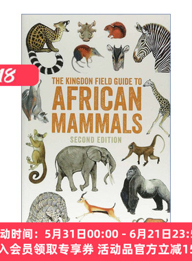 非洲哺乳动物野外指南 英文原版 The Kingdon Field Guide to African Mammals 英文版 进口英语原版书籍