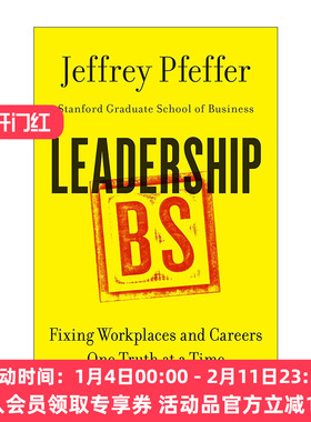 英文原版 Leadership BS 领导力狗屎 精装 斯坦福教授Jeffrey Pfeffer 英文版 进口英语原版书籍