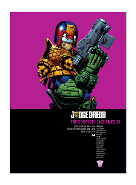 特警判官  英文原版 Judge Dredd Case Files 25 漫画合集25 英文版 进口英语原版书籍