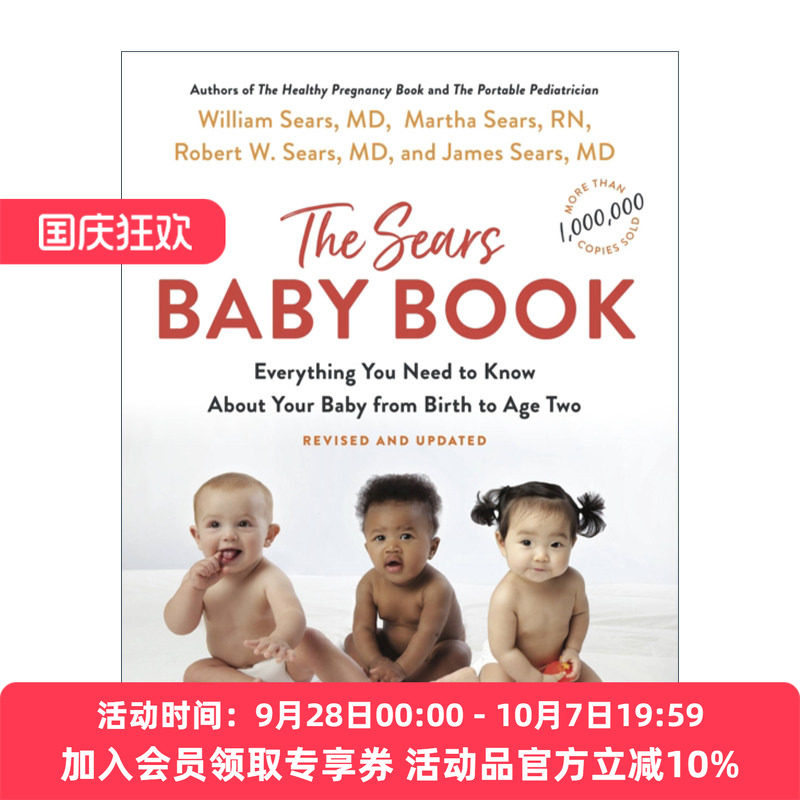 西尔斯亲密育儿百科 英文原版 The Sears Baby Book 英文版 进口英语原版书籍