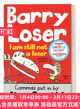 英文原版 Barry Loser I Am Still Not a Loser 我还不是个倒霉蛋 倒霉蛋巴里幽默漫画小说 儿童读物书籍 进口英语原版书籍