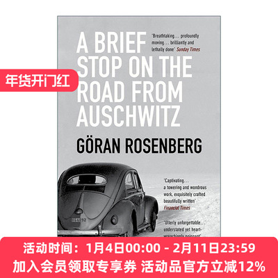 英文原版 A Brief Stop on the Road from Auschwitz 从奥斯威辛归来的途中短暂停留 瑞典作家Goran Rosenberg 战后回忆录 英文版