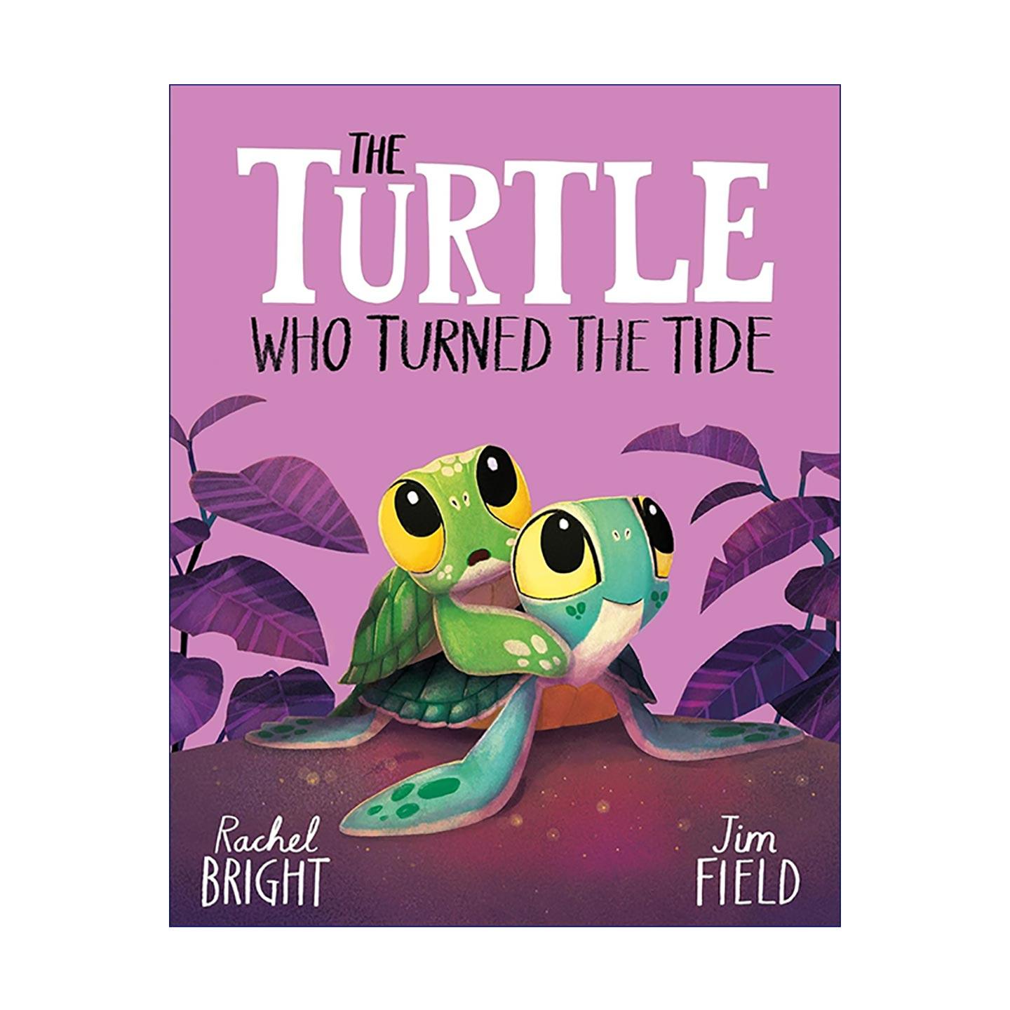 英文原版 The Turtle Who Turned the Tide 扭转局势的乌龟 儿童冒险勇气主题精装绘本 Rachel Bright 英文版 进口英语原版书籍