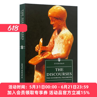 英文原版 The Discourses of Epictetus 爱比克泰德语录手册 古罗马斯多葛学派哲学家 英文版 进口英语原版书籍