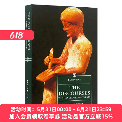 英文原版 The Discourses of Epictetus 爱比克泰德语录手册 古罗马斯多葛学派哲学家 英文版 进口英语原版书籍