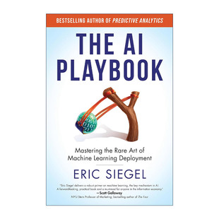 Playbook Siegel 英文版 书籍 英文原版 罕见艺术 Press 进口英语原版 人工智能手册 MIT Eric 掌握机器学习部署 精装 The