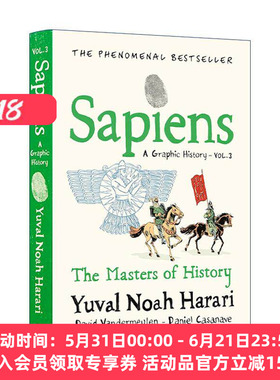 人类简史3 精装漫画小说 英文原版 Sapiens A Graphic History Volume 3 英文版 进口英语原版书籍