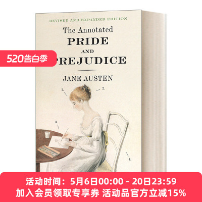 傲慢与偏见 带注释 英文原版小说 The Annotated Pride and Prejudice 英文版 进口英语原版书籍