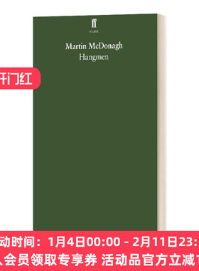 华研原版 英文原版 Hangmen 刽子手 马丁·麦克多纳戏剧 英文版 进口英语原版书籍