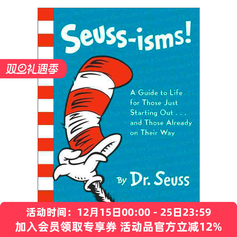 苏斯主义  英文原版 Seuss-Isms 苏斯博士给孩子们的人生建议 英文版 进口英语原版书籍