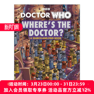 神秘博士在哪里 书籍 Who 进口英语原版 英文版 趣味找找书 the Where Doctor 英文原版
