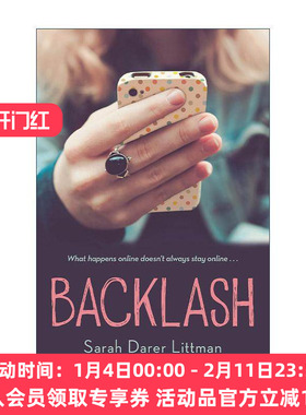 英文原版 Backlash 强烈反应 青少年霸凌主题 英文版 进口英语原版书籍