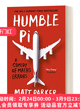 英文原版 Humble Pi 虚心的圆周率 马特·帕克 英文版 进口英语原版书籍