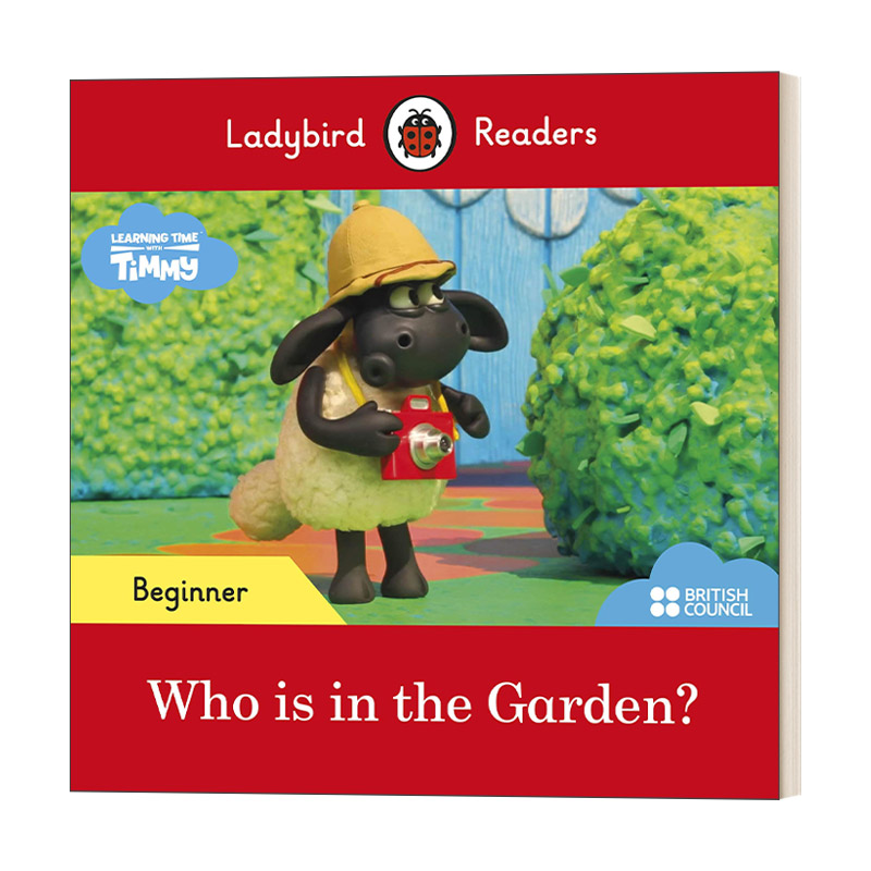 小小羊提米拍照 英文原版 First Words with Timmy Timmy Takes a Photo 小瓢虫分级读物入门级 英文版 进口英语原版书籍