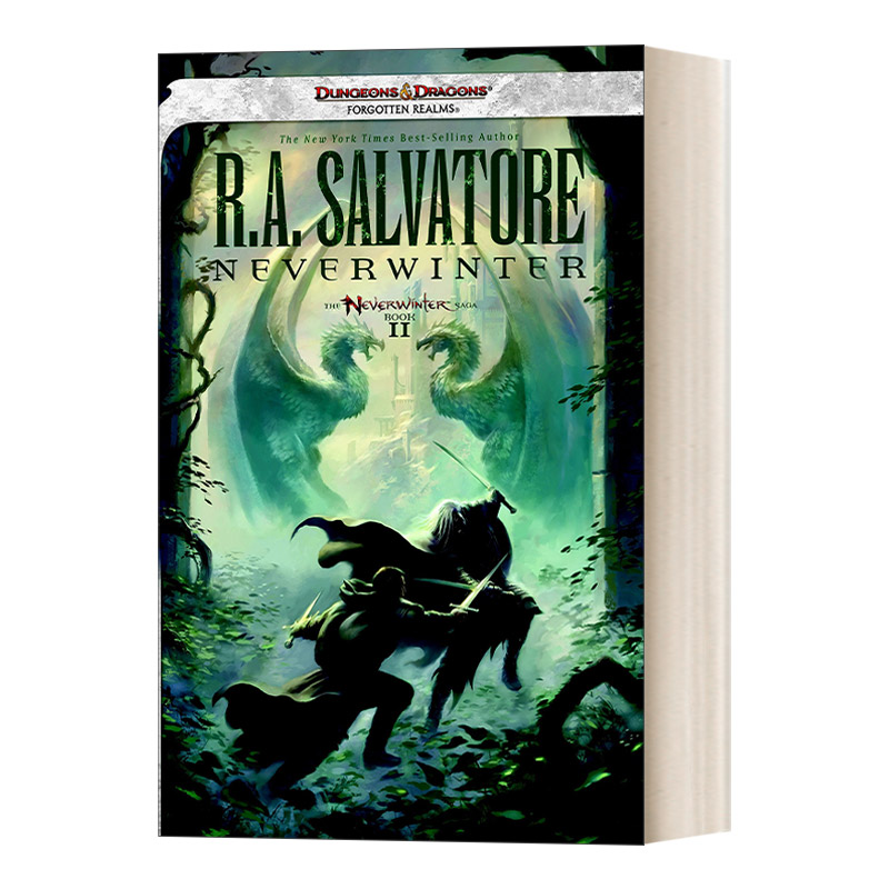 龙与地下城 无冬城系列2 无冬森林 英文原版小说 Neverwinter Legend of Drizzt Saga Book2 英文版 进口英语原版书籍