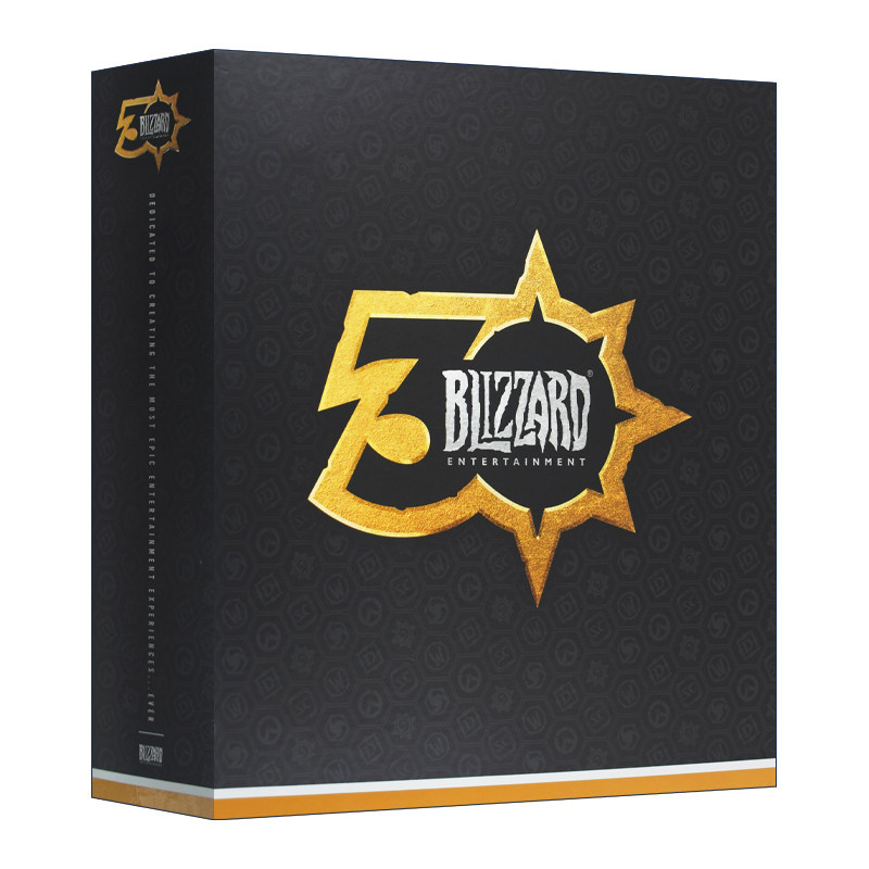 英文原版 The Blizzard 30th Anniversary Print Portfolio Binder 暴雪 30周年印刷品精装珍藏版 文件夹 收纳 英文版 进口书籍