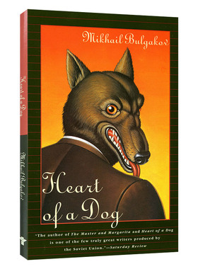 英文原版 Heart of a Dog 狗心 魔幻现实主义的鼻祖短篇小说集 俄国作家布尔加科夫Mikhail Bulgakov英文版 进口英语原版书籍