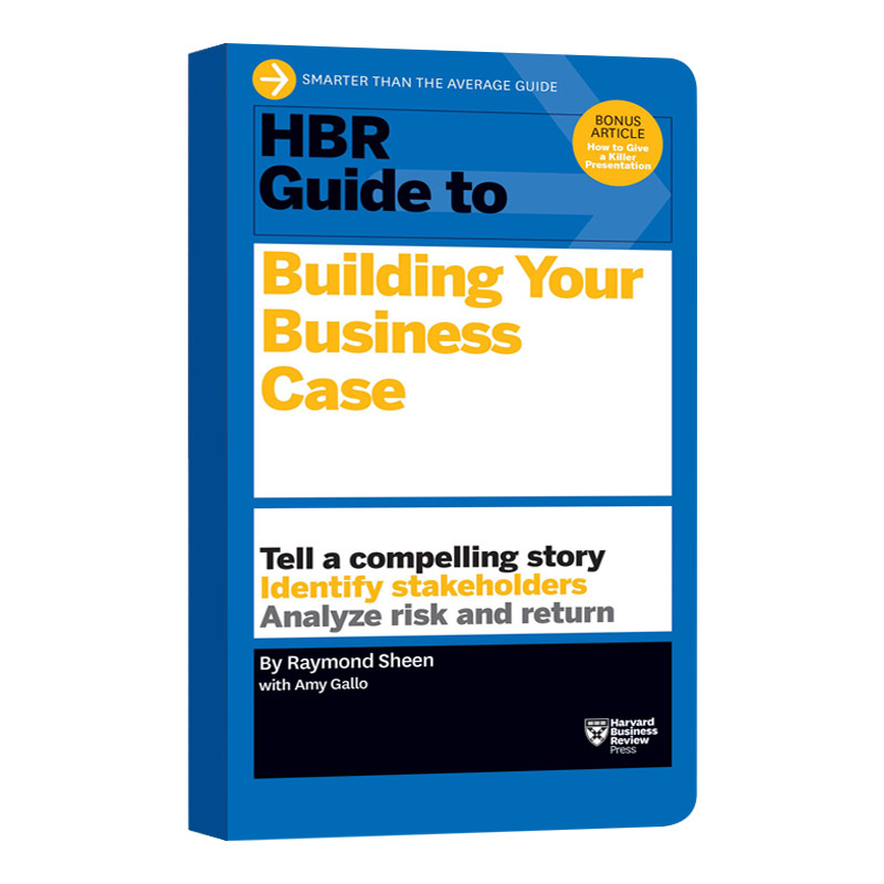 英文原版 HBR Guide to Building Your Business Case哈佛商业评论指南系列助你开创事业英文版进口英语原版书籍