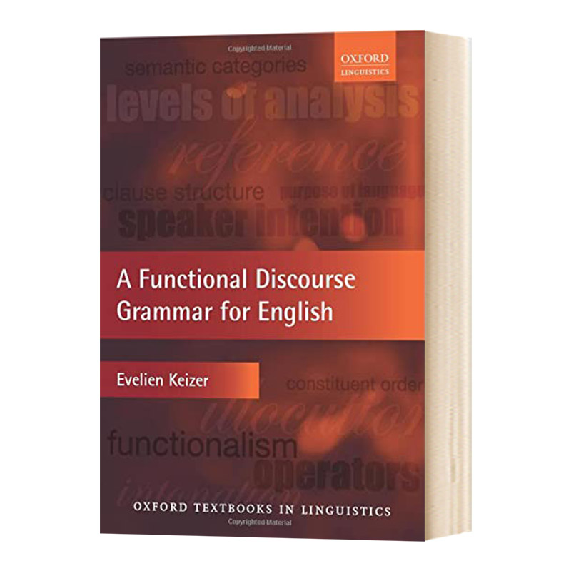 英语的功能性交流语法 英文原版 A Functional Discourse Grammar for English 英文版 进口英语原版书籍